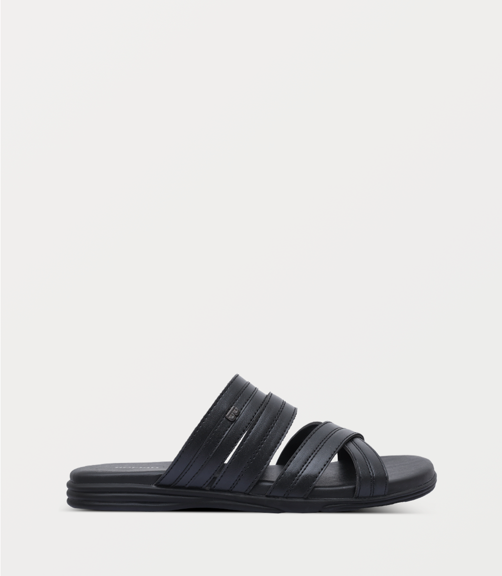 Men Slipper-BLACK B
