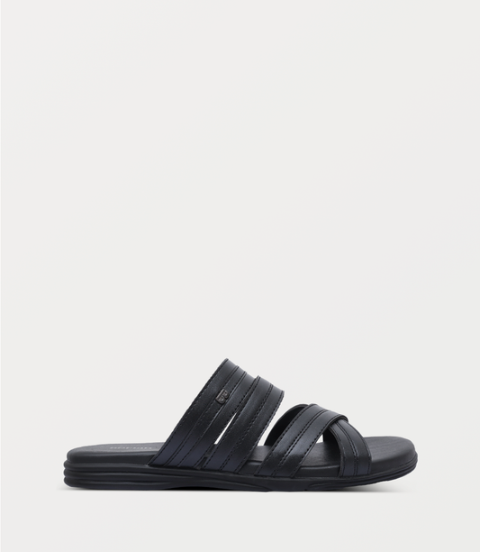 Men Slipper-BLACK B