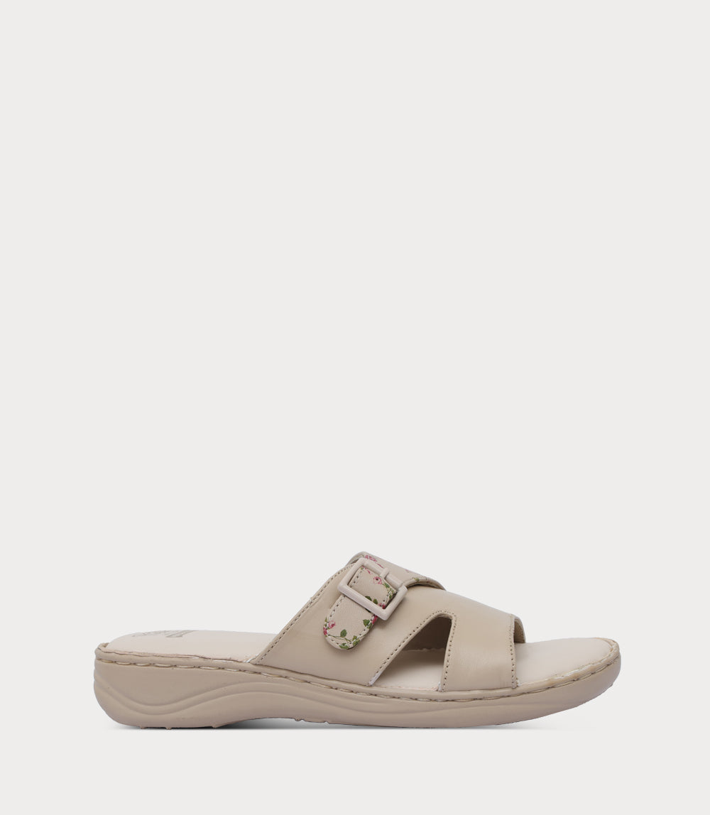 Women Comfort Slipper-FAWN