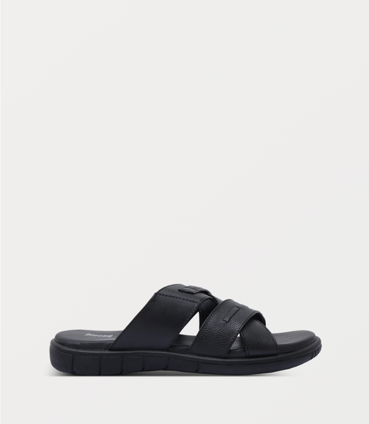 Men Slipper-BLACK