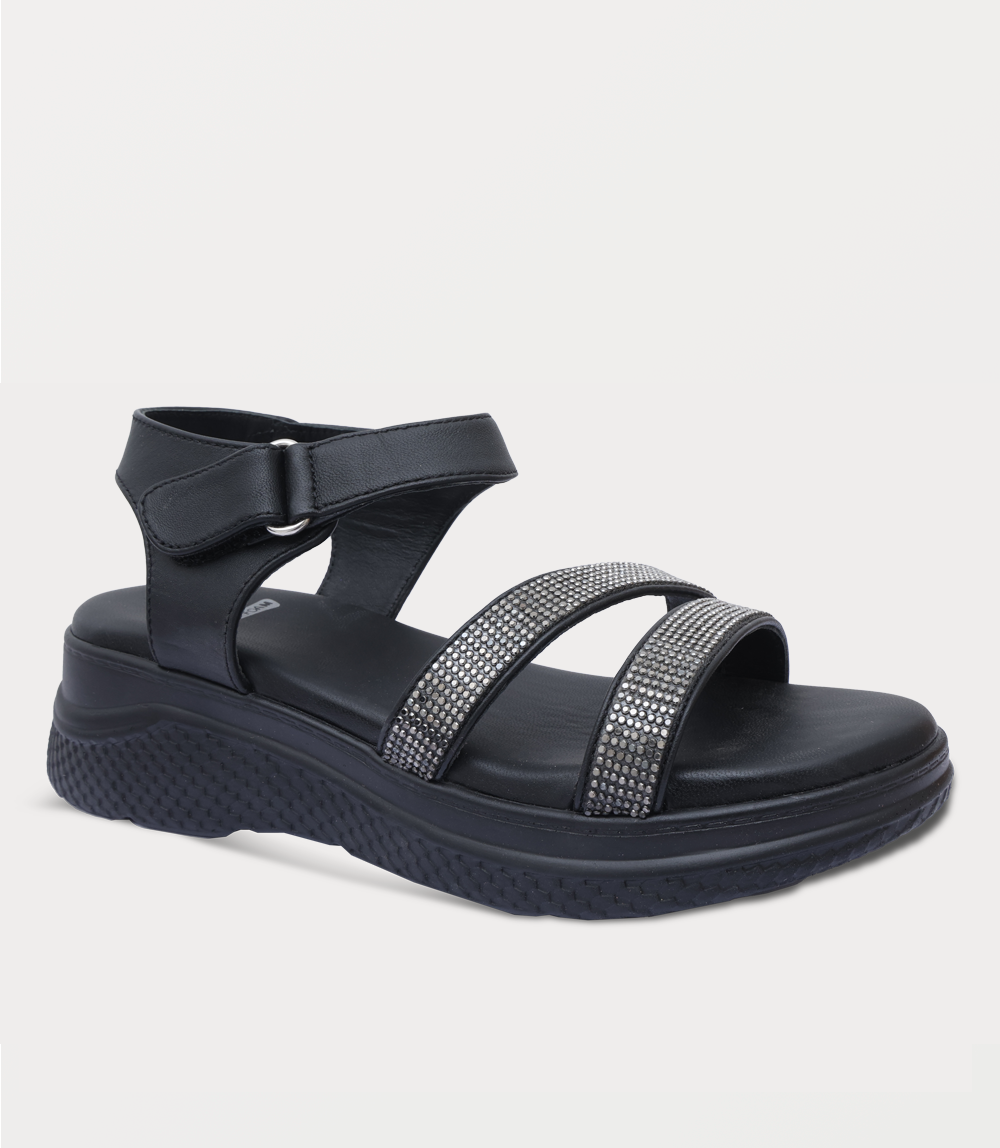 Women Comfort Slipper-BLACK