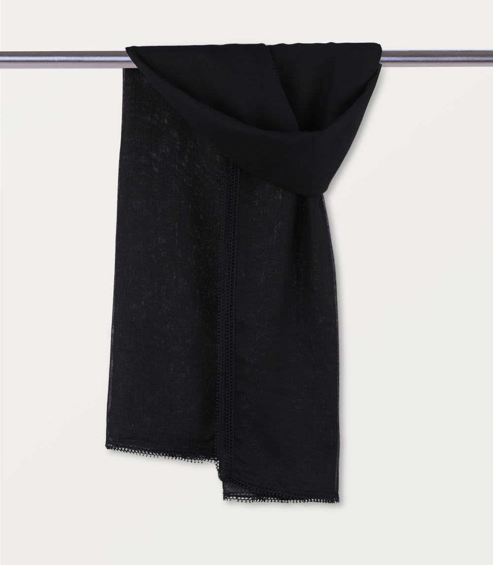 Women Scarf-BLACK