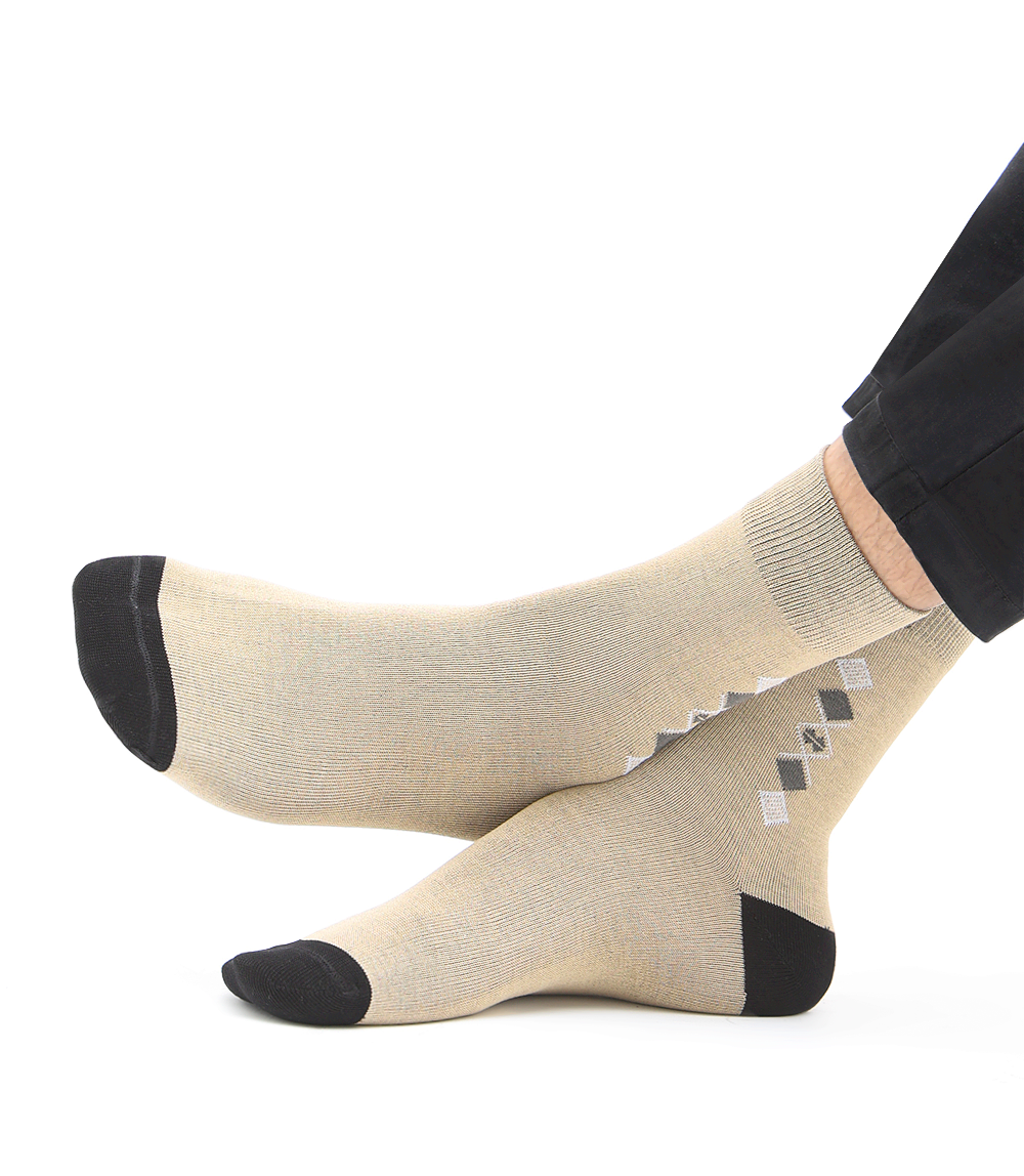 Men Socks-KHAKI