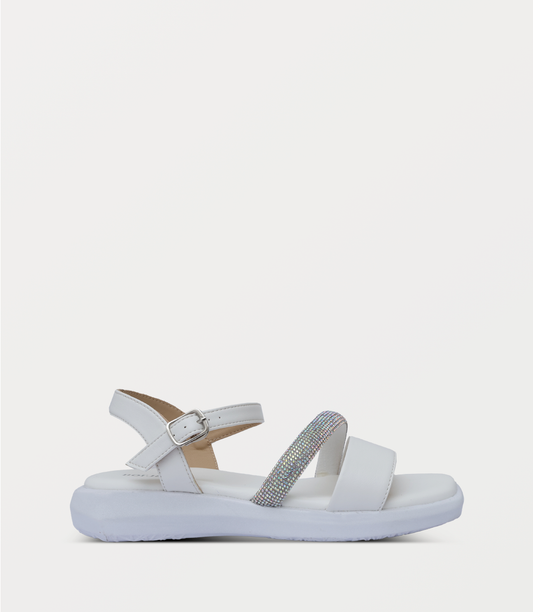 Women Comfort Sandal-WHITE