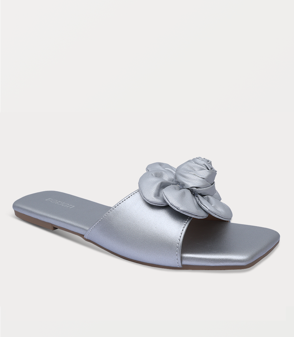 Women Slipper-SILVER