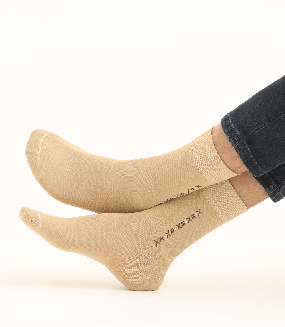 Men Socks-KHAKI