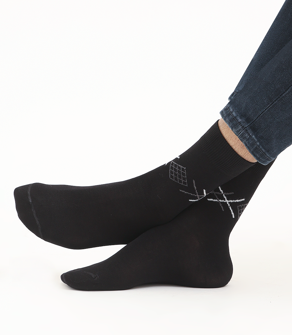 Men Socks-BLACK