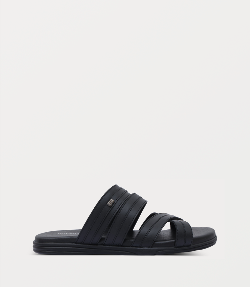 Men Slipper-BLACK C