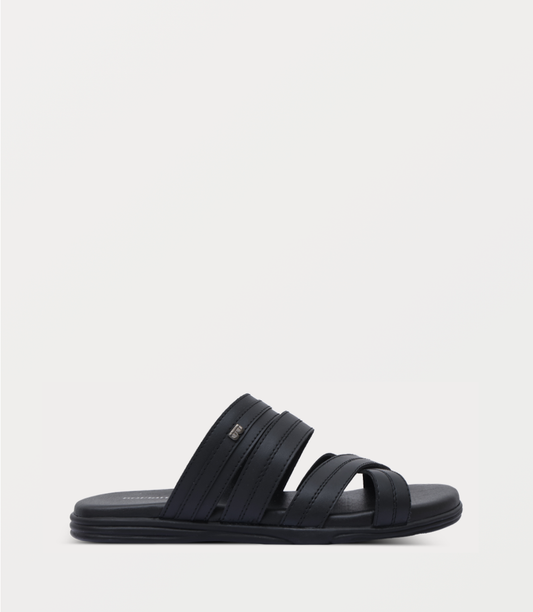 Men Slipper-BLACK C