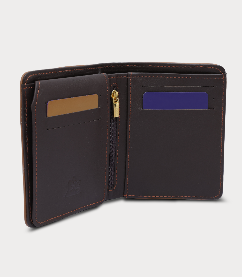 Men Wallet-BROWN