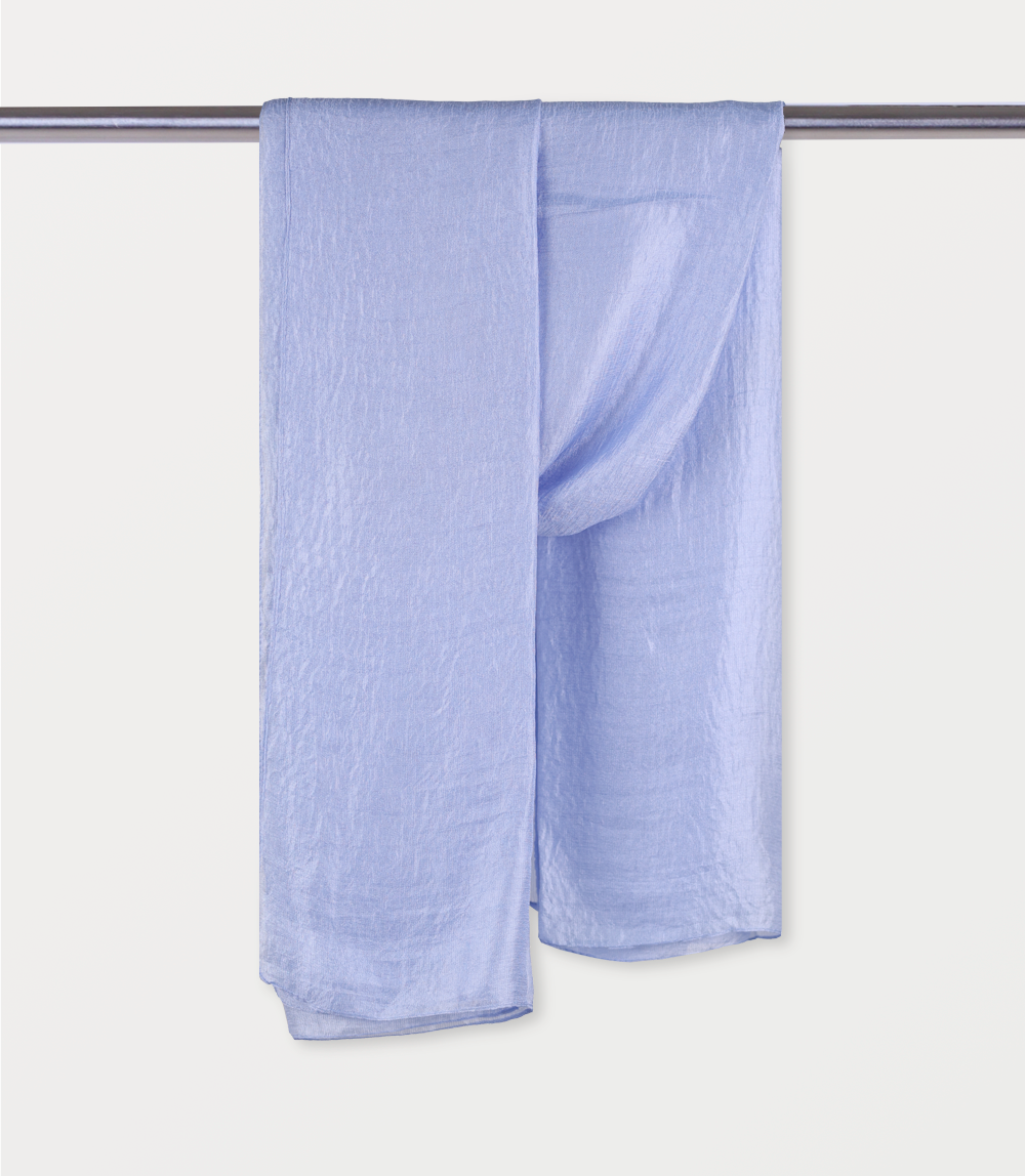 Women Scarf-L SKY BLUE