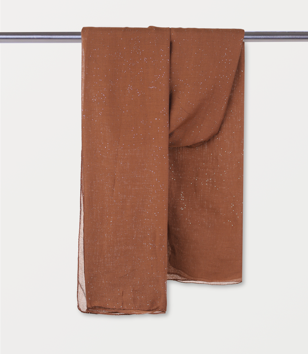 Women Scarf-BROWN