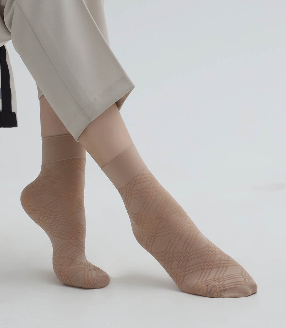 Women Socks-BEIGE