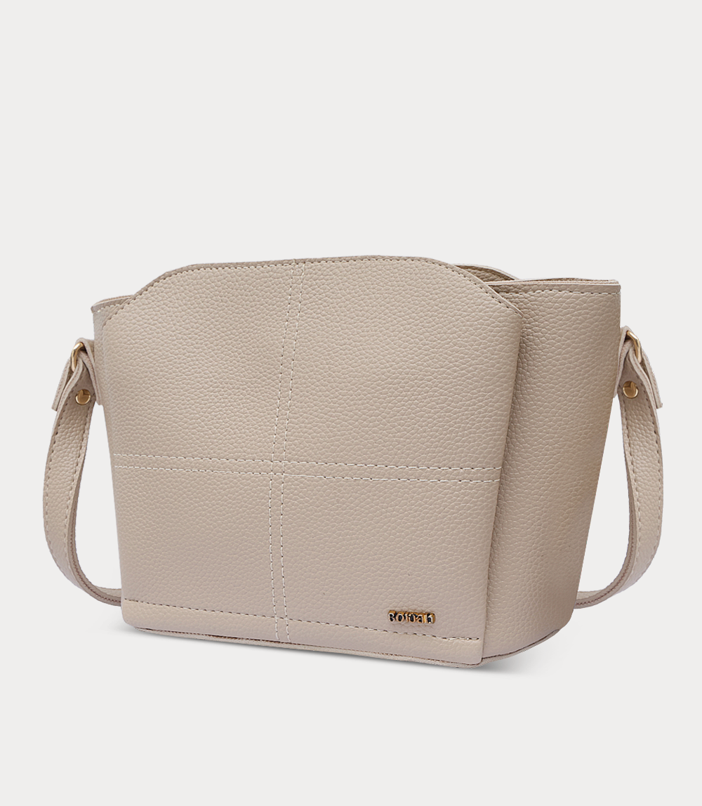 Women Shoulder Bag-BEIGE