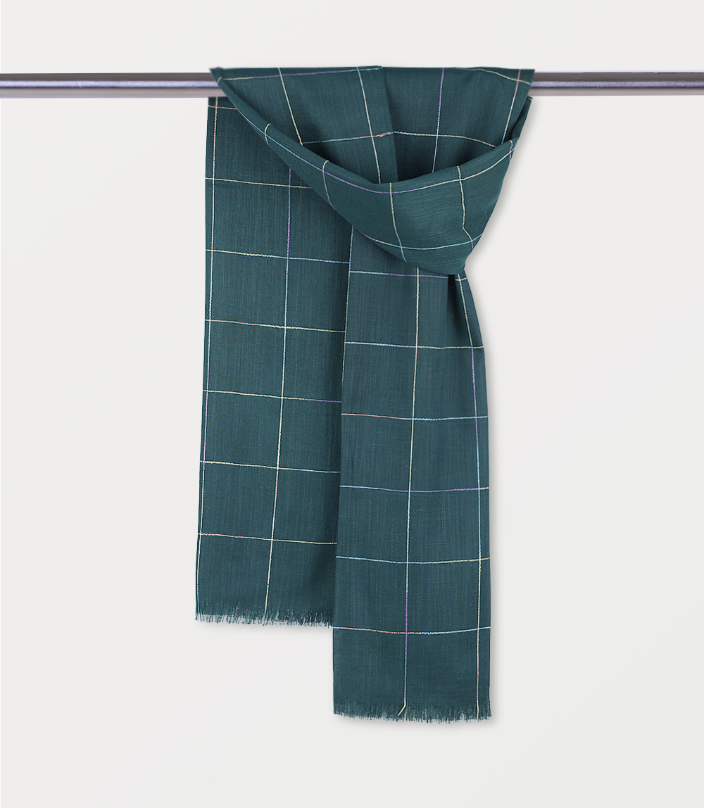 Women Scarf-DARK GREEN