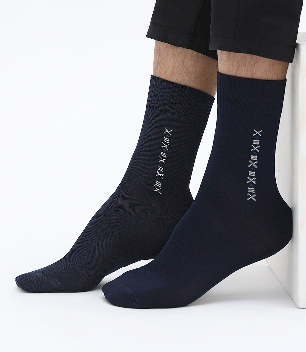 Men Socks-NAVY