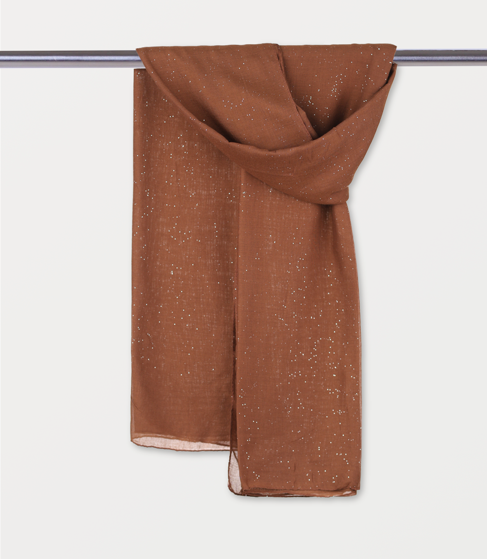 Women Scarf-BROWN