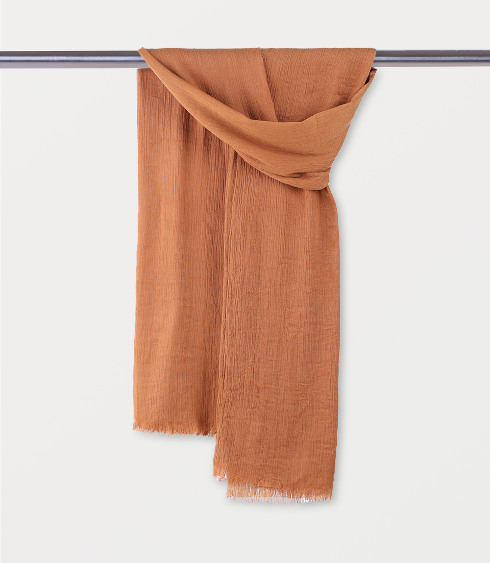 Women Scarf-BROWN