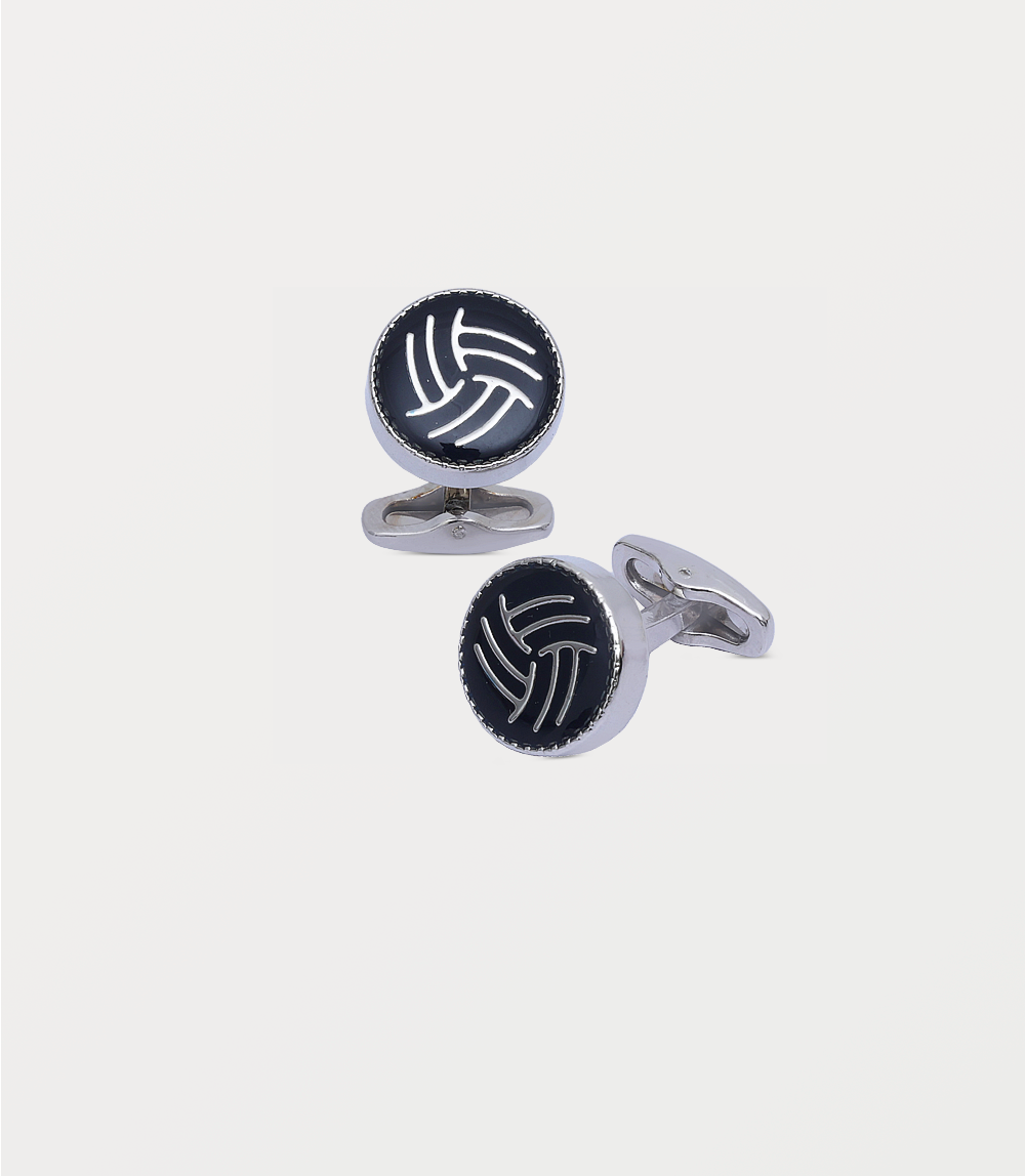 Men Cufflinks-BLACK