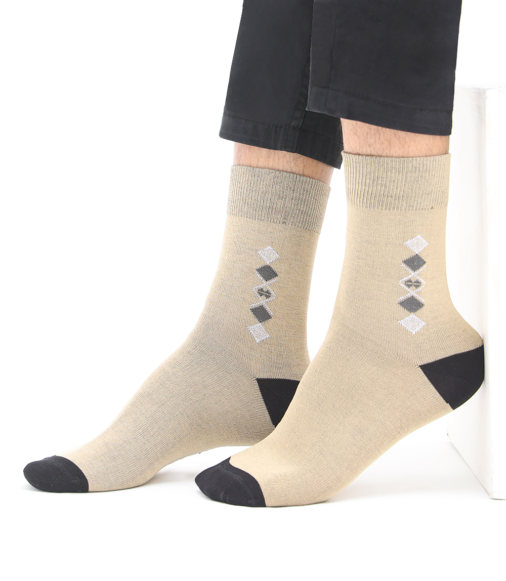 Men Socks-KHAKI