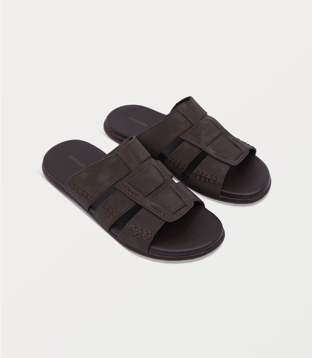 Men Slipper-ESPRESSO