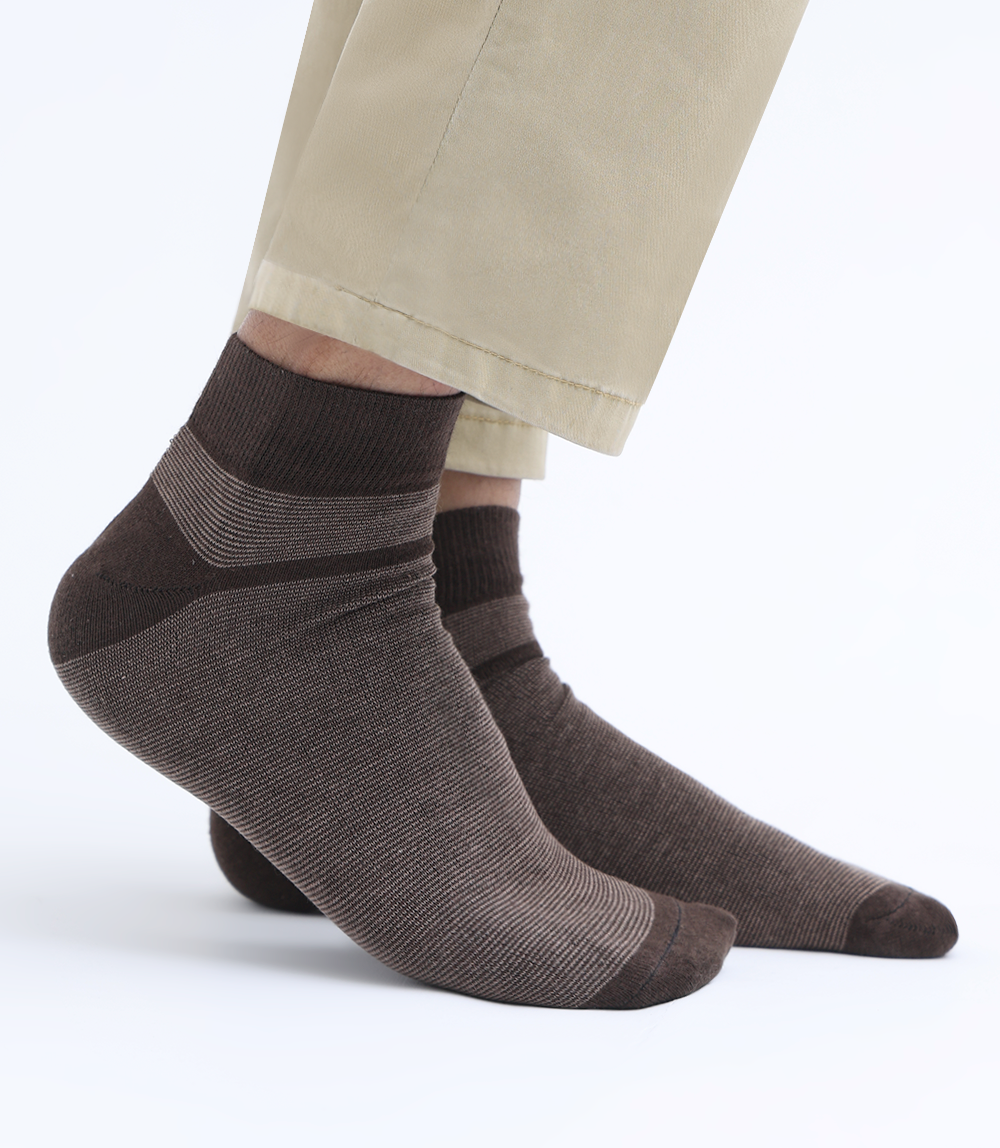 Men Socks-BROWN