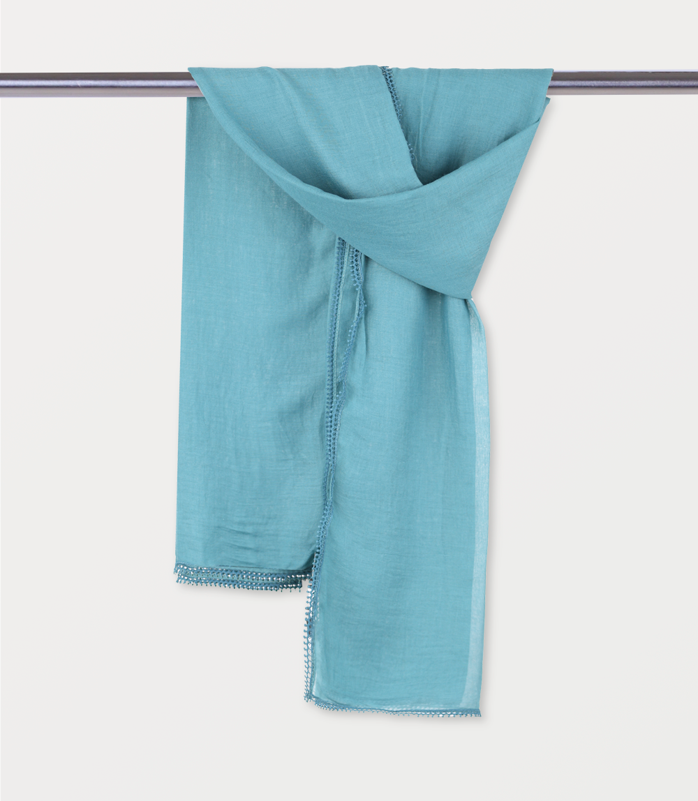 Women Scarf-SEA GREEN