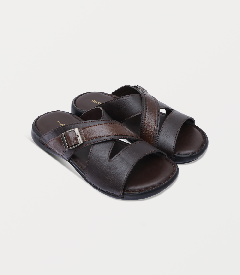 Men Slipper-ESPRESSO