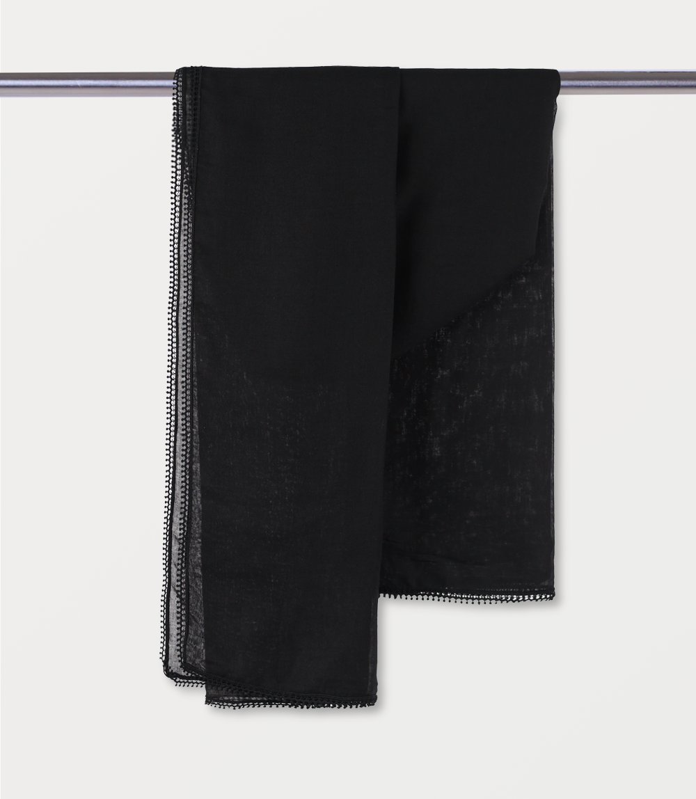 Women Scarf-BLACK
