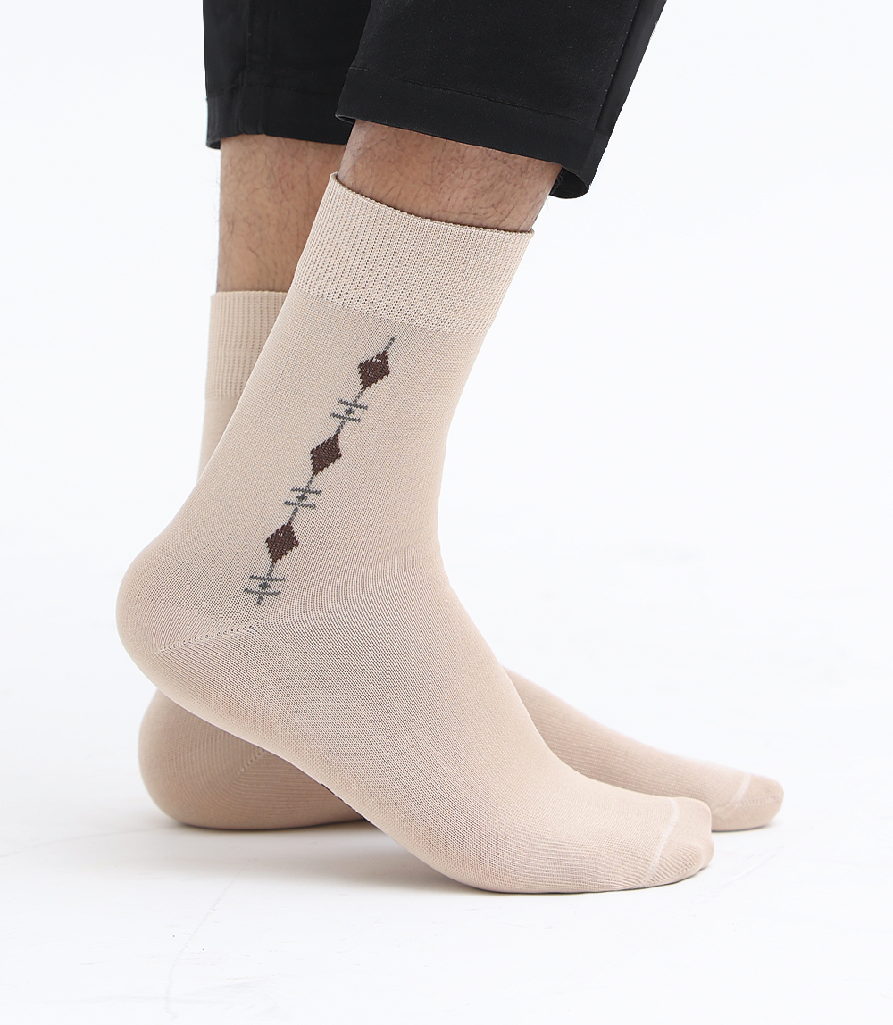 Men Socks-BEIGE