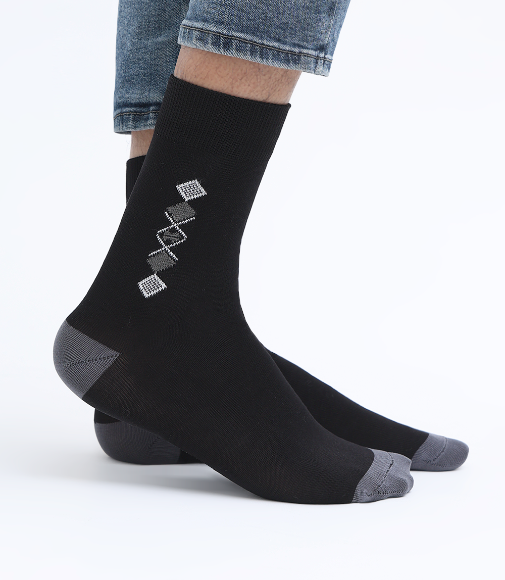 Men Socks-BLACK