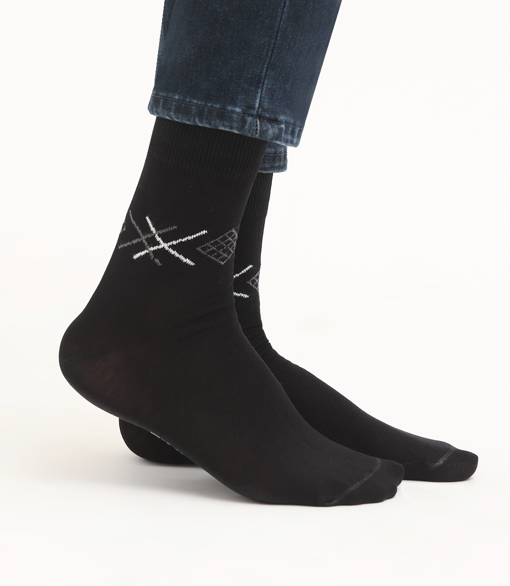 Men Socks-BLACK