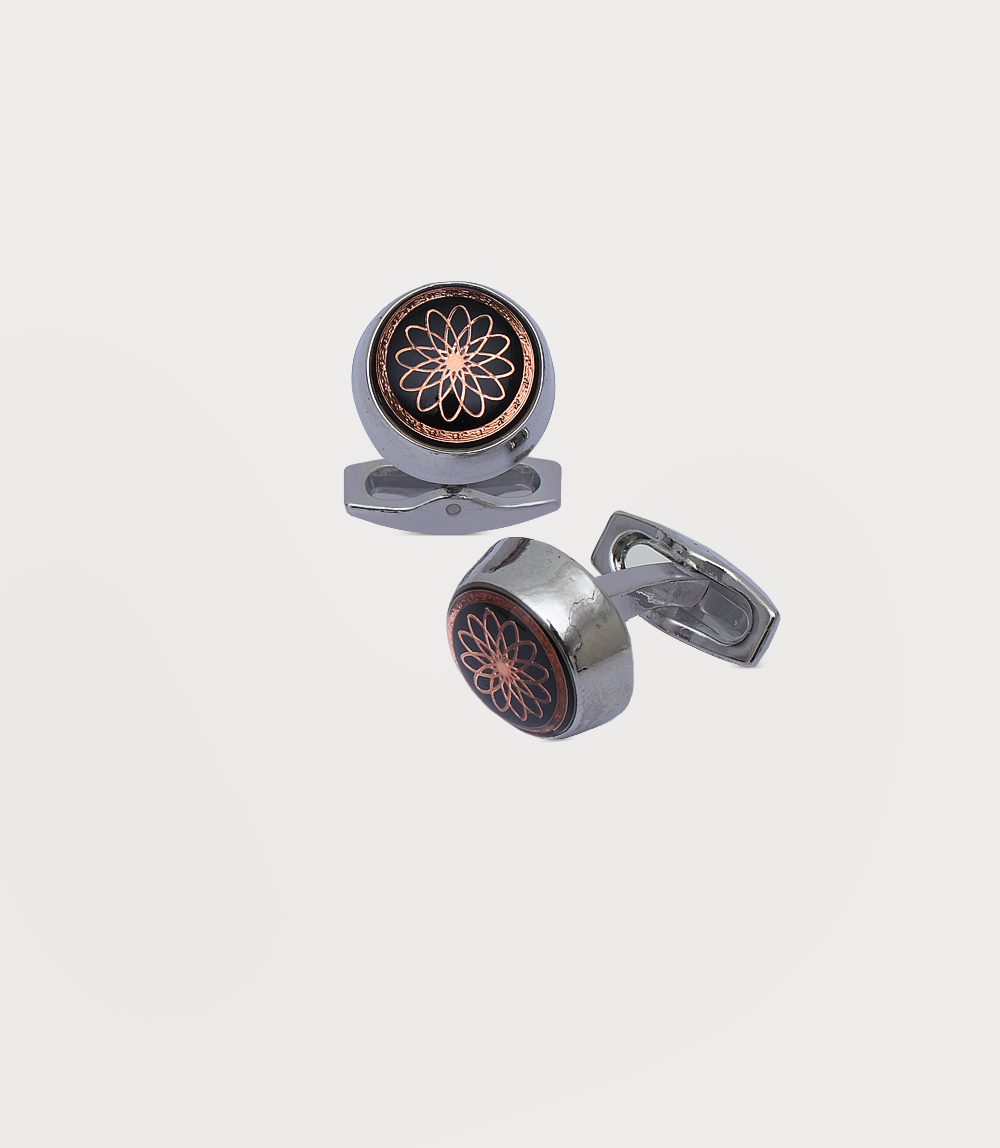 Men Cufflinks-BLACK