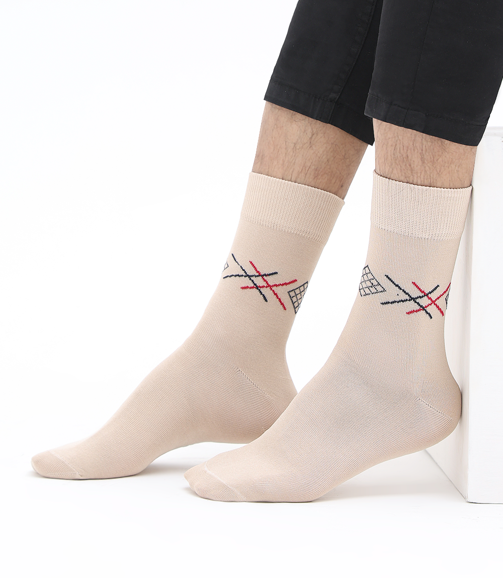 Men Socks-WHITE