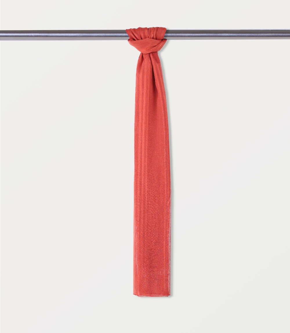 Women Scarf-BRICK RED