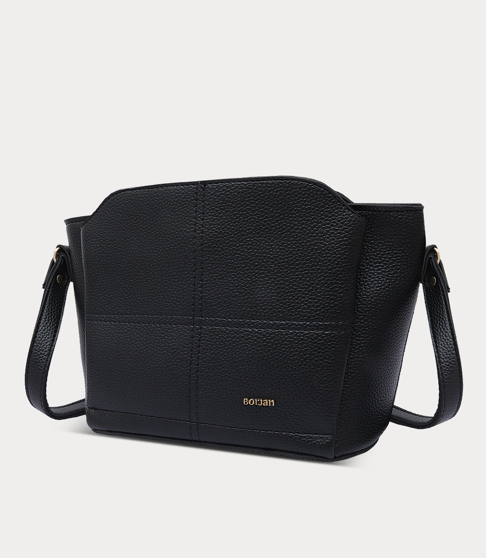 Women Shoulder Bag-BLACK