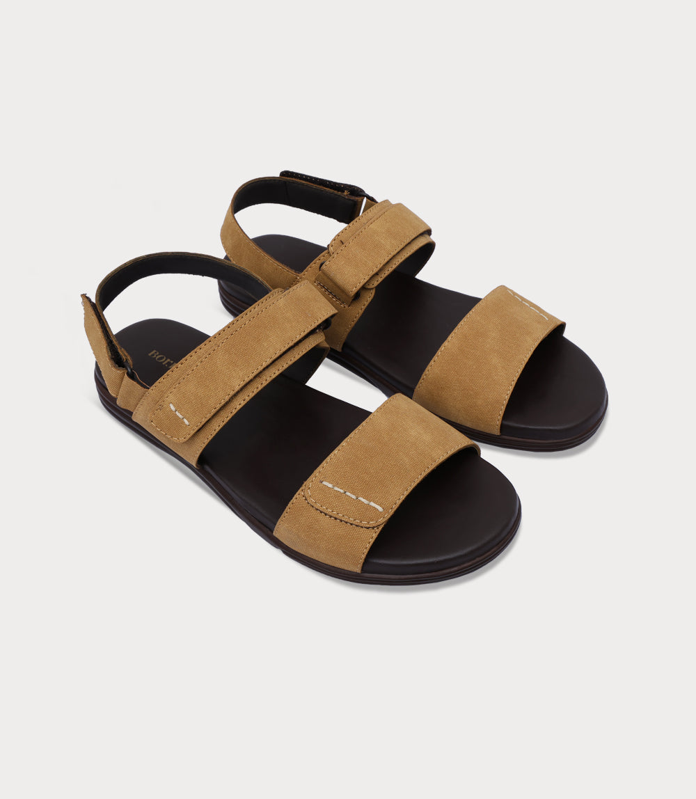 Men Sandal-CAMEL