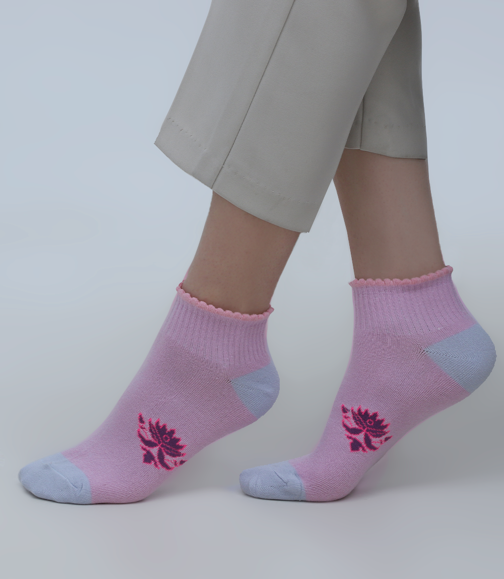 Women Socks-PURPLE