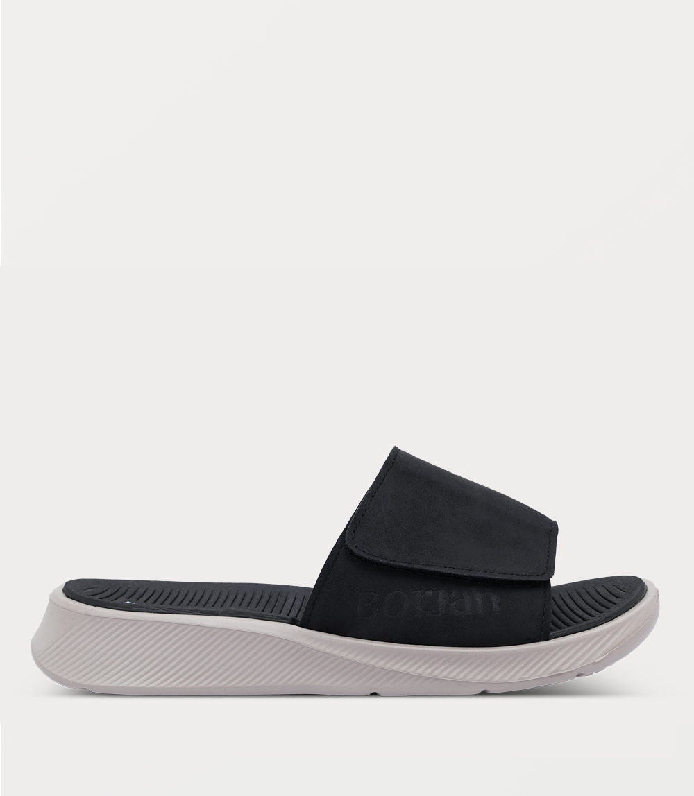 Women Casual Slipper-BLACK