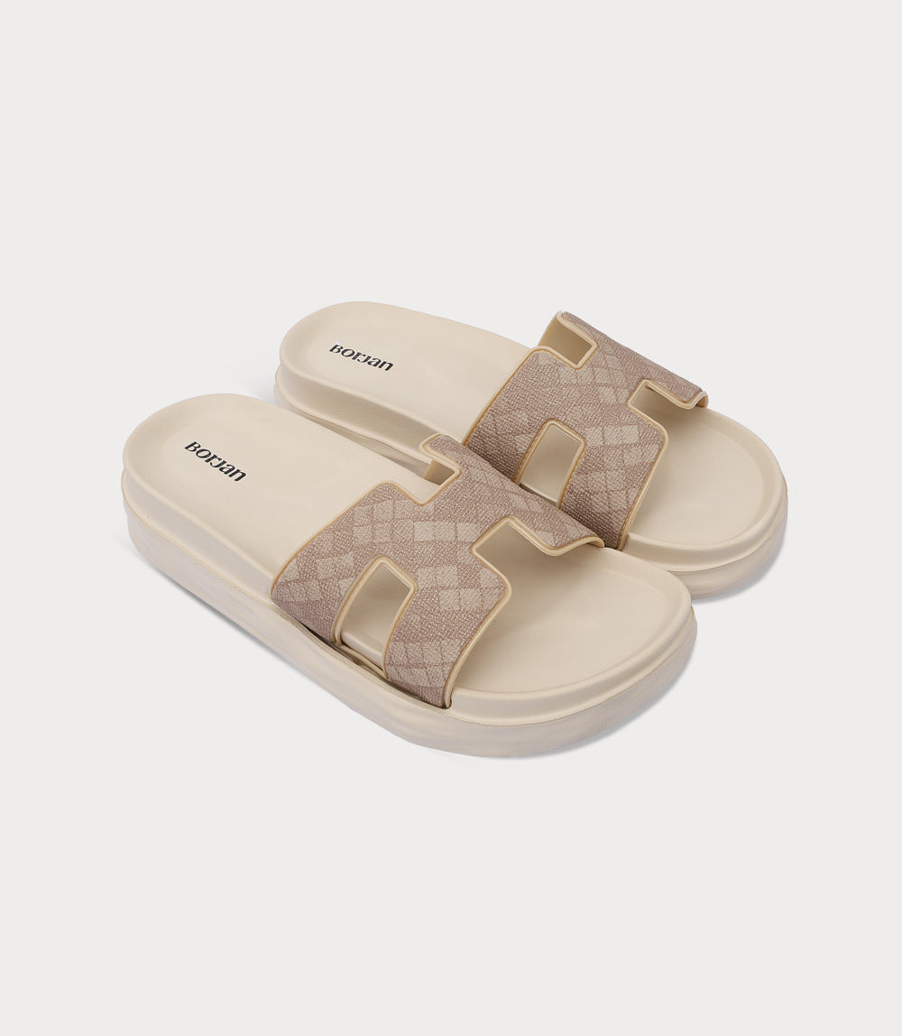 Women Comfort Slipper-IVORY