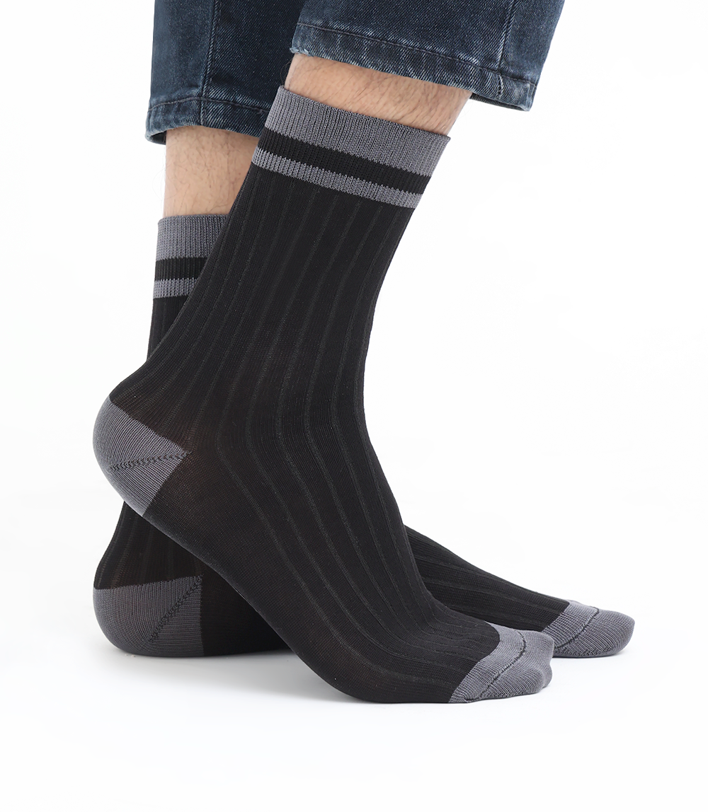 Men Socks-BLACK