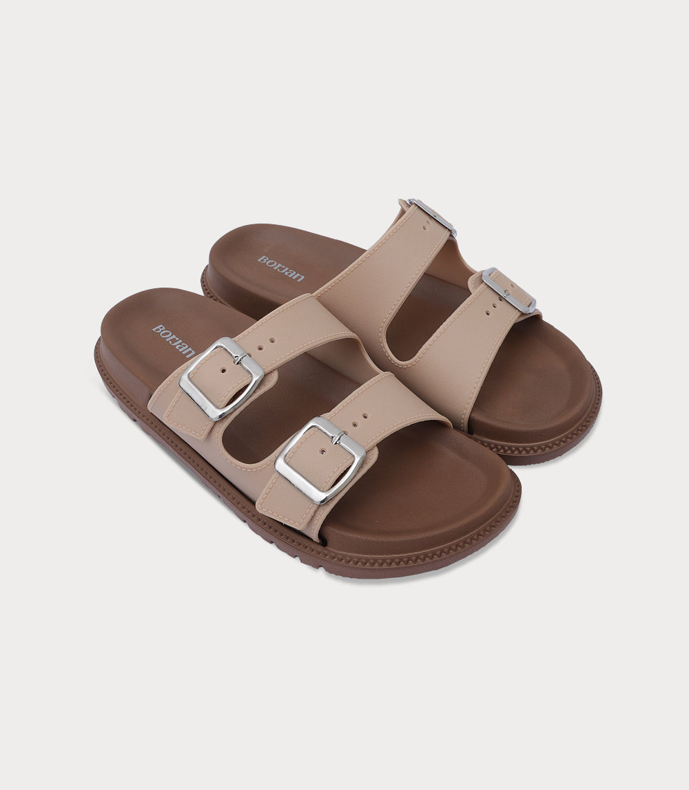 Women Comfort Slipper-BEIGE