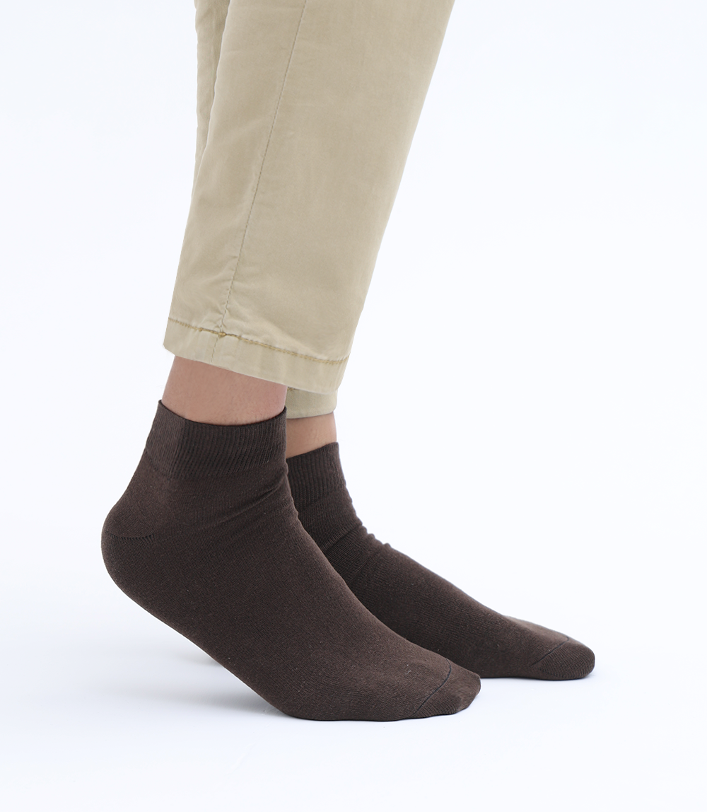 Men Socks-BROWN