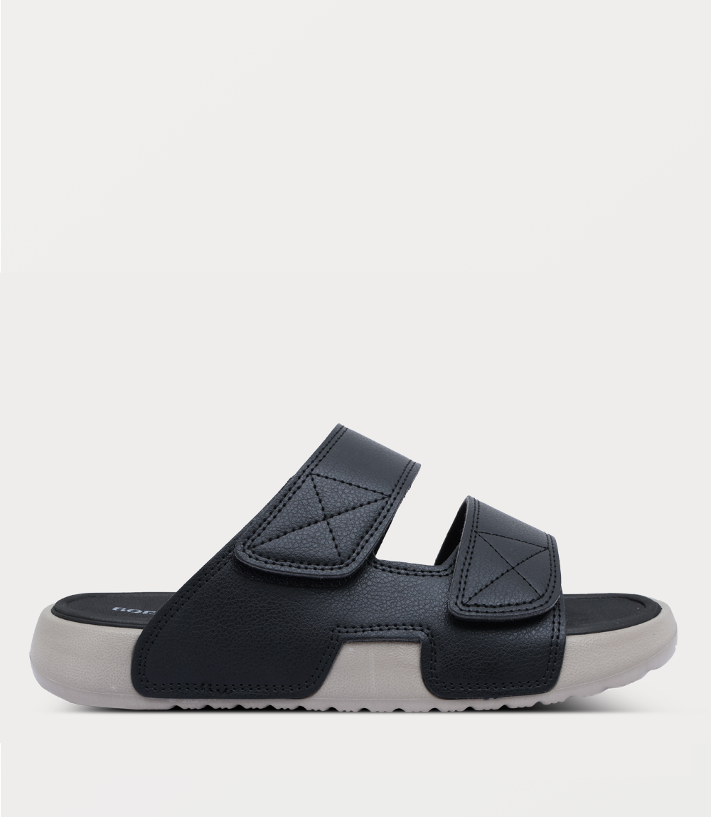 Men Slipper-BLACK