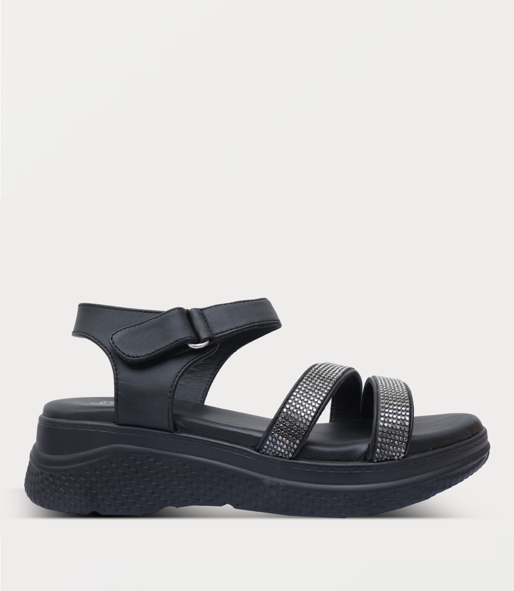 Women Comfort Slipper-BLACK