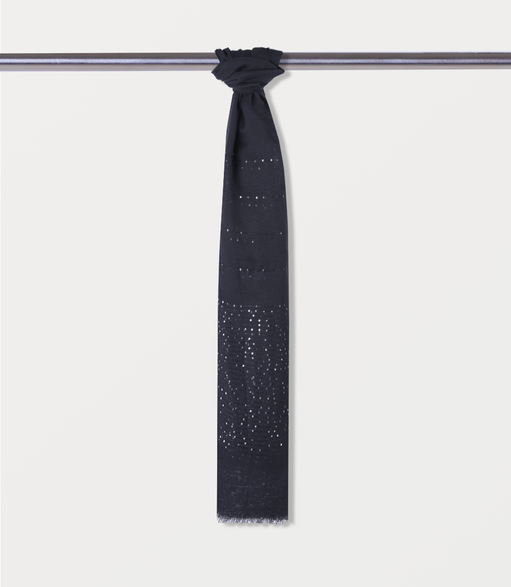 Women Scarf-BLACK