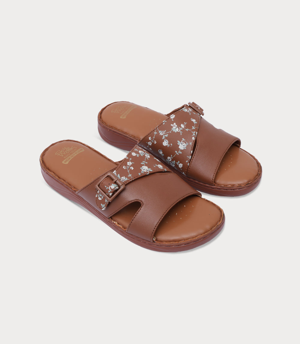 Women Comfort Slipper-TAN