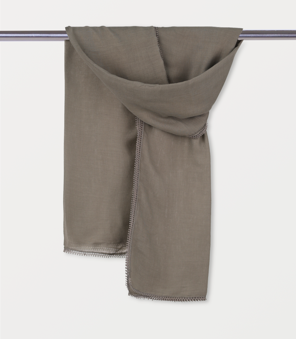 Women Scarf-DIM GREY