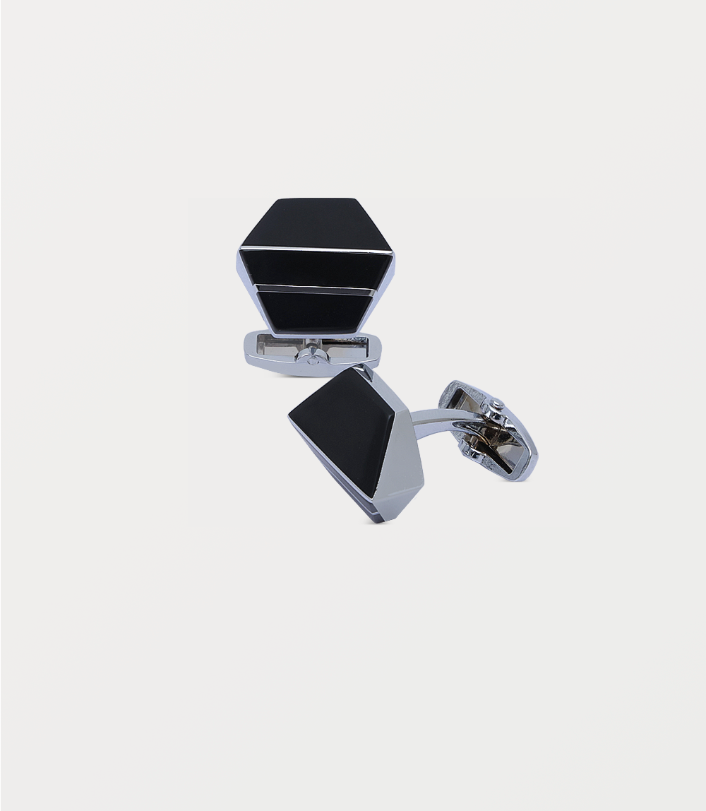 Men Cufflinks-BLACK