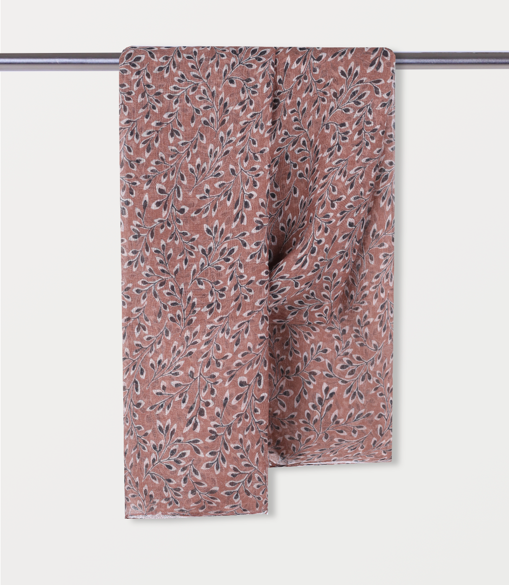 Women Scarf-BROWN